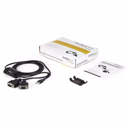 StarTech.com Câble adaptateur FTDI USB vers série RS232 2 ports avec mémorisation du port de communication - Vue supplémentaire 6