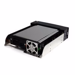 StarTech.com Rack Amovible 5.25" sans Tiroir pour Disque Dur 3.5" - Avec Ecran LCD - Hot Swap