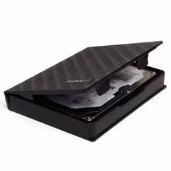 StarTech.com Boîte de Protection Antistatique pour Disque Dur 2.5 pouces - Noir - 3 Pièces