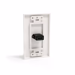 StarTech.com HDMIPLATE Plaque de commutation et obturateur Blanc
