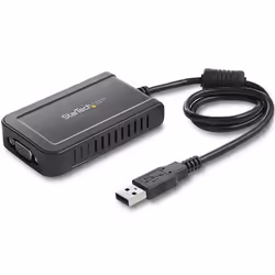 StarTech.com Adaptateur vidéo USB 2.0 vers VGA - Carte graphique externe - M/F - 1920x1200, 2.0, USB Type-A, Sortie VGA (D-Su ...