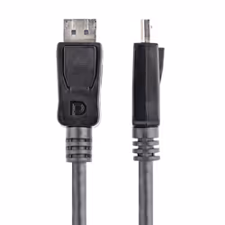 StarTech.com Câble DisplayPort 1.2 50cm - Câble DisplayPort Certifié VESA 4K x 2K Ultra HD - Câble Court DP à DP pour Moniteur - Cordon d'Affichage/Vidéo DP Fin - Connecteurs DP à Verrouillage