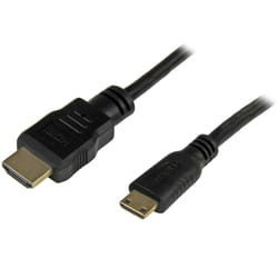 StarTech.com Câble HDMI haute vitesse avec Ethernet 0,3 m - HDMI vers HDMI Mini - M/M