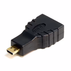 StarTech.com HDADFM, Micro HDMI, HDMI, Noir