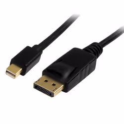 StarTech.com Câble Mini DisplayPort vers DisplayPort 1.2 de 2m - Câble Adaptateur Mini DP vers DisplayPort 4K x 2K UHD - Câbl ...