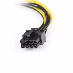 StarTech.com Câble adaptateur d'alimentation LP4 vers carte vidéo Express PCI 8 broches de 15 cm
