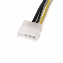 StarTech.com Câble adaptateur d'alimentation LP4 vers carte vidéo Express PCI 8 broches de 15 cm - Vue supplémentaire 4