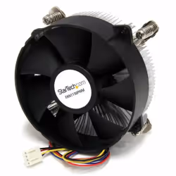StarTech.com Ventilateur de processeur 95 mm avec dissipateur thermique pour Socket LGA1156/1155 avec PWM, Refroidisseur, Noi ...