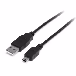 StarTech.com Câble Mini USB 2.0 2 m - A vers Mini B - M/M, 2 m, USB A, Mini-USB B, USB 2.0, Mâle/Mâle, Noir