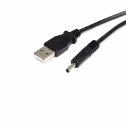 StarTech.com Câble d'alimentation USB vers connecteur annulaire de type H 5 V CC, 90 cm, 0,9 m, USB A, Barrel type H, 5 V