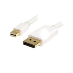StarTech.com Câble Mini DisplayPort vers DisplayPort 1.2 de 2 m - Câble Adaptateur Mini DP vers DisplayPort 4K x 2K UHD - Câble Mini DP vers DP pour Moniteur - Câble de Conversion mDP vers DP
