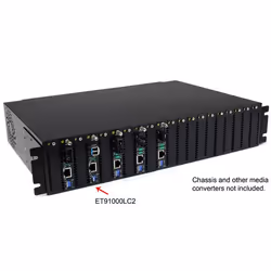 StarTech.com Convertisseur Gigabit Ethernet fibre optique multimode LC 1000 Mb/s - 550 m - Vue supplémentaire 4