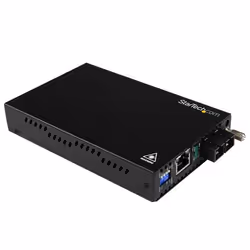 StarTech.com Convertisseur Ethernet Gigabit sur Fibre Optique MultiMode SC - 1000 Mb/s - 550m, 2000 Mbit/s, Gigabit Ethernet, ...