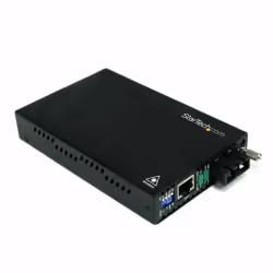 StarTech.com Convertisseur Ethernet sur Fibre Optique MultiMode SC - 10/100Mb/s - 2km, 200 Mbit/s, IEEE 802.3, IEEE 802.3u, C ...