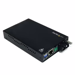 StarTech.com Convertisseur Ethernet sur Fibre Optique MonoMode SC - 10/100Mb/s - 30km, 200 Mbit/s, 10Base-T, 100Base-FX, Fast ...