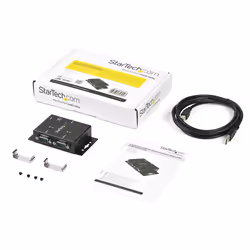 StarTech.com Hub adaptateur industriel USB vers série 2 ports à fixation murale avec clips de rail DIN - Vue supplémentaire 6