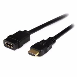 StarTech.com Rallonge HDMI 2m - Câble HDMI Mâle vers Femelle - Rallonge de Câble HDMI 4K - Câble HDMI UHD 4K 30Hz avec Ethern ...