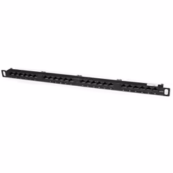 StarTech.com Tableau de connexion Cat5e 0,5U 24 ports - Tableau de connexion RJ45 Ethernet Cat5e 110 à montage en rack, RJ-45 ...
