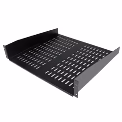 StarTech.com Etagère cantilever ventilée pour rack de serveur universel 2U 16 pouces - Etagère d'armoire serveur fixe - 22 kg ...