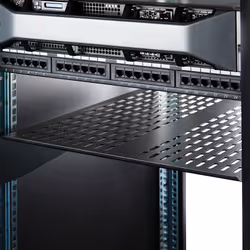 StarTech.com Etagère ventilée montée en rack 2U 22 pouces - Etagère d'armoire serveur fixe - 22 kg - Vue supplémentaire 5