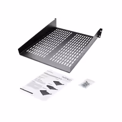 StarTech.com Etagère ventilée montée en rack 2U 22 pouces - Etagère d'armoire serveur fixe - 22 kg - Vue supplémentaire 8
