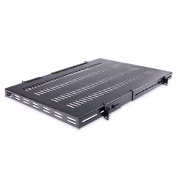 StarTech.com Étagère Réglable et Ventilée pour Montage en Rack de Serveur 1U - 150kg - Profondeur de Montage Réglable de 49,5 ...