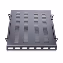StarTech.com Étagère Réglable et Ventilée pour Montage en Rack de Serveur 1U - 150kg - Profondeur de Montage Réglable de 49,5 à 97,4cm Plateau Universel pour Rack d'Équipement AV/Réseau 19" - Profondeur 69,8cm