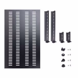 StarTech.com Étagère Réglable et Ventilée pour Montage en Rack de Serveur 1U - 150kg - Profondeur de Montage Réglable de 49,5 à 97,4cm Plateau Universel pour Rack d'Équipement AV/Réseau 19" - Profondeur 69,8cm - Vue supplémentaire 8