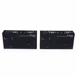 StarTech.com Switch Commutateur KVM USB VGA double 200m 2 x cable cat 5 - Extendeur de console