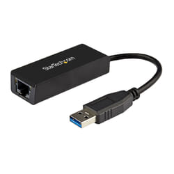 StarTech.com Adaptateur USB 3.0 vers Gigabit Ethernet pour Windows et Mac - Convertisseur Réseau 10/100/1000 NIC - Adaptateur Réseau USB vers RJ45 Gb pour Ordinateurs Portables et de Bureau - Alimenté par bus USB