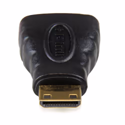 StarTech.com Adaptateur Mini HDMI vers HDMI - Convertisseur HDMI Haute Vitesse 4K - Adaptateur HDMI Haut Débit Ultra HD 4K 30Hz - HDMI 1.4 - Connecteurs Plaqués Or - Noir