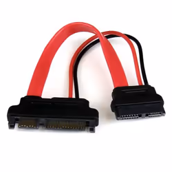 StarTech.com Adaptateur SATA Slimline de 15 cm vers SATA avec alimentation - F/M, 0,1524 m, SATA III, Slimline SATA 13 pin, S ...