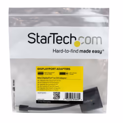 StarTech.com Adaptateur Mini DisplayPort vers DVI - Convertisseur Mini DP à DVI-D - Vidéo 1080p - mDP ou TB 1/2 Mac/PC vers Moniteur DVI - Câble Compact mDP 1.2 vers DVI Single-Link - Vue supplémentaire 4