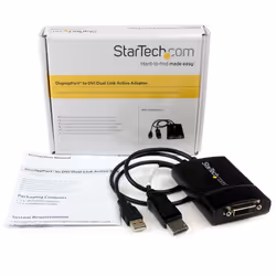 StarTech.com Adaptateur Actif DisplayPort vers DVI-D Dual Link - Convertisseur DP DVI Actif - Vue supplémentaire 5