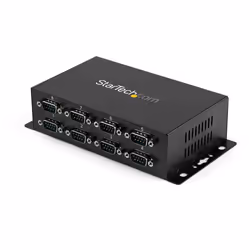 StarTech.com Hub série RS232 à 8 ports - Adaptateur USB vers 8x DB9 RS232 à montage mural et rail DIN, USB 2.0 Type-B, Série, ...