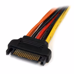 StarTech.com Câble répartiteur en Y d'alimentation SATA vers 2 SATA avec verrouillage