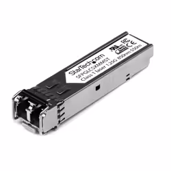 StarTech.com Module SFP GBIC compatible Cisco GLC-SX-MM - Transceiver Mini GBIC 1000BASE-SX, Fibre optique, 1250 Mbit/s, SFP, ...