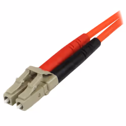StarTech.com Câble Réseau - Jarretière Fibre Optique Duplex Multimode 50/125 OM2 LC - ST - LSZH - 1 m