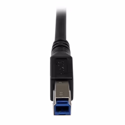 StarTech.com Câble USB 3.0 SuperSpeed A vers B coudé à angle droit 1 m - M/M - Noir - Vue supplémentaire 5