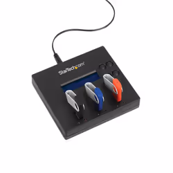 StarTech.com Duplicateur et Effaceur Autonome de 1 à 2 clés USB, Copieur de Plusieurs Clés USB, Copie Système et Fichier et Secteur par Secteur, 1,5 Go/min, Effacement en 3 Passes, Affichage LCD - Vue supplémentaire 5
