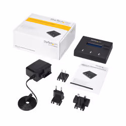 StarTech.com Duplicateur et Effaceur Autonome de 1 à 2 clés USB, Copieur de Plusieurs Clés USB, Copie Système et Fichier et Secteur par Secteur, 1,5 Go/min, Effacement en 3 Passes, Affichage LCD - Vue supplémentaire 8