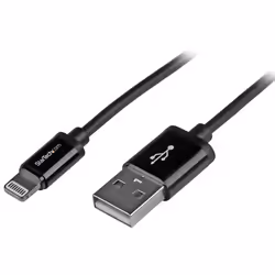 StarTech.com Câble Apple Lightning vers USB pour iPhone 5 / iPod / iPad de 1 m - M/M - Noir - Vue supplémentaire 4