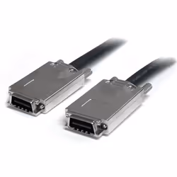 StarTech.com Câble Infiniband SFF-8470 2m - Câble SAS Externe SFF-8470 vers SFF-8470 2 m, 2 m, SFF-8470, SFF-8470, Mâle/Mâle, ...