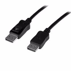 StarTech.com Câble DisplayPort Actif de 15 m - Câble DisplayPort 4K Ultra HD - Câble Long DP à DP pour Projecteur/Moniteur -  ...