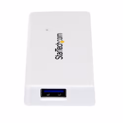 StarTech.com Hub USB 3.0 à 4 ports avec câble intégré - 5Gbps - Blanc - Vue supplémentaire 4