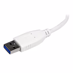 StarTech.com Hub USB 3.0 à 4 ports avec câble intégré - 5Gbps - Blanc - Vue supplémentaire 5