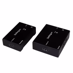 StarTech.com Extendeur HDMI sur Cat5e / 6 - Extender HDMI par RJ45 avec POC (Power over Cable), 4096 x 2160 pixels, Émetteur  ...