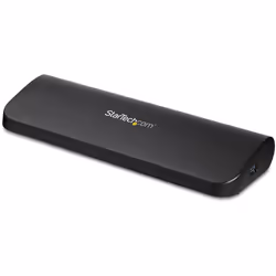 StarTech.com Station d'Accueil pour Ordinateur Portable USB 3.0 à Double Écran avec HDMI/DVI/VGA, Hub USB-A 3x, GbE, Audio, D ...