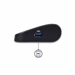 StarTech.com Station d'Accueil pour Ordinateur Portable USB 3.0 à Double Écran avec HDMI/DVI/VGA, Hub USB-A 3x, GbE, Audio, Docking Station Universelle Type-A pour Windows/macOS/ChromeOS - Conforme TAA - Vue supplémentaire 5