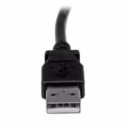 StarTech.com Câble USB 2.0 A vers USB B Coudé à droite Mâle / Mâle pour imprimante - 3 m - Noir